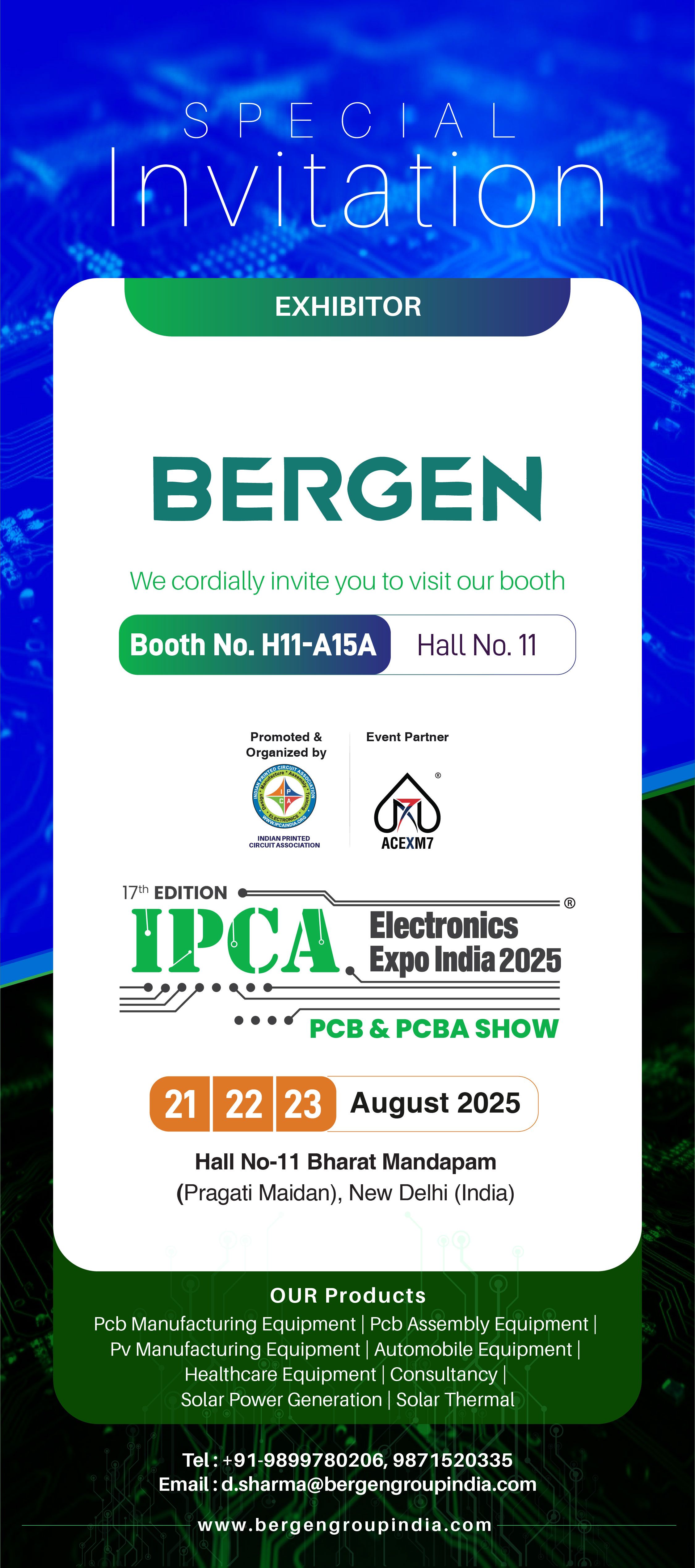 At IPCA Exhibition 2025, BIEC New Delhi